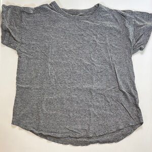 Madewell Heather Gray Short Sleeve Tee L Large